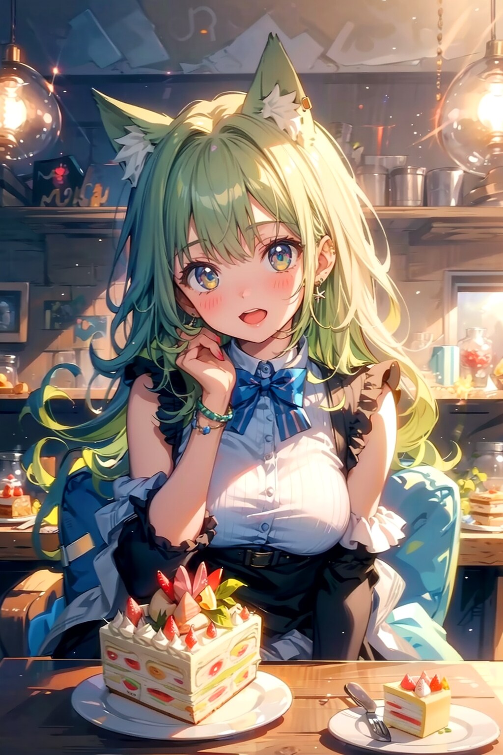 デルタもんとケーキ♥TOPAZ(5枚)