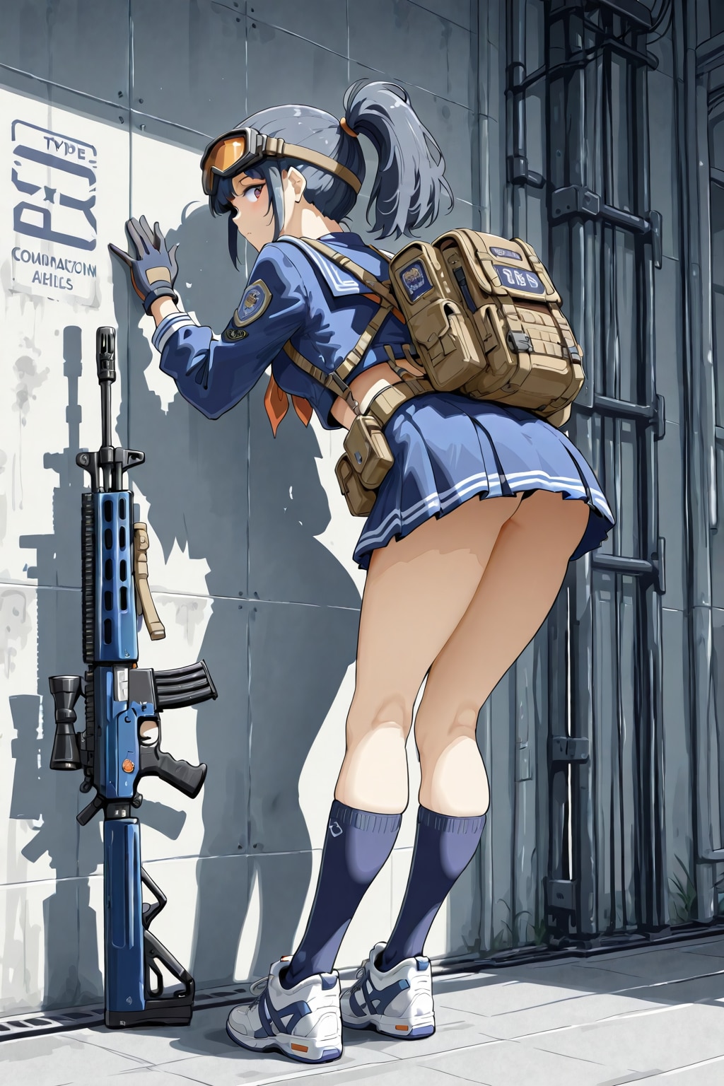 武装したJK
