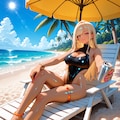地雷+ギャル ビーチ 2枚目