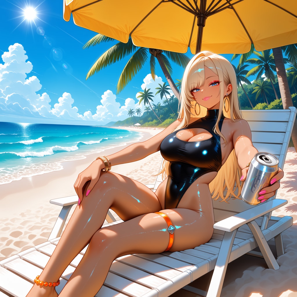 地雷+ギャル ビーチ