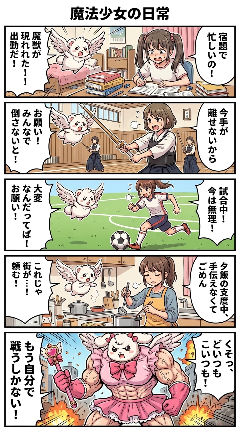 魔法少女の日常