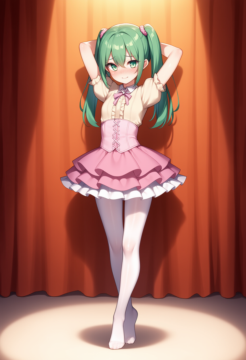 とある魔法少女モチーフ・発表会用レオタード・５