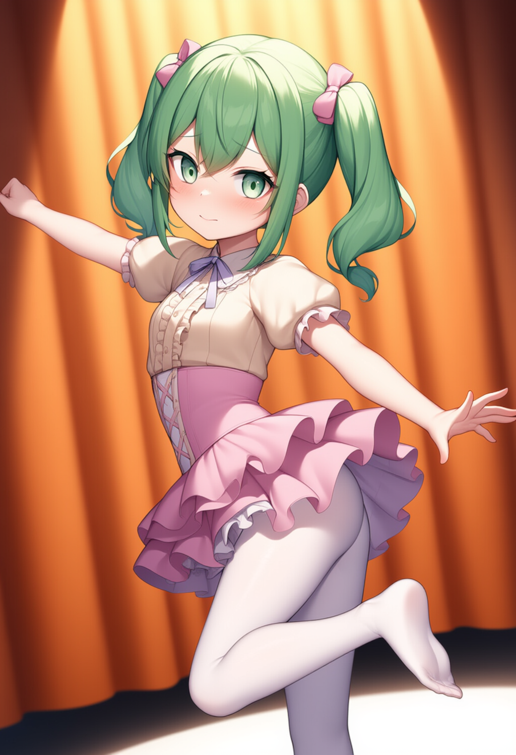 とある魔法少女モチーフ・発表会用レオタード・５