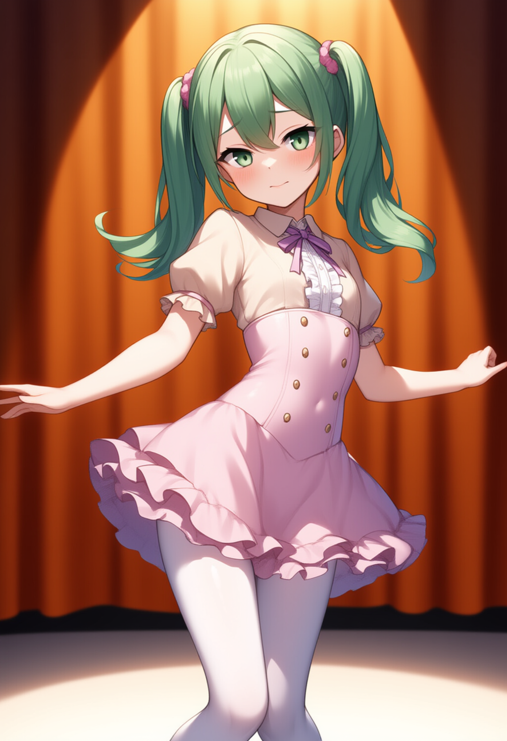 とある魔法少女モチーフ・発表会用レオタード・５