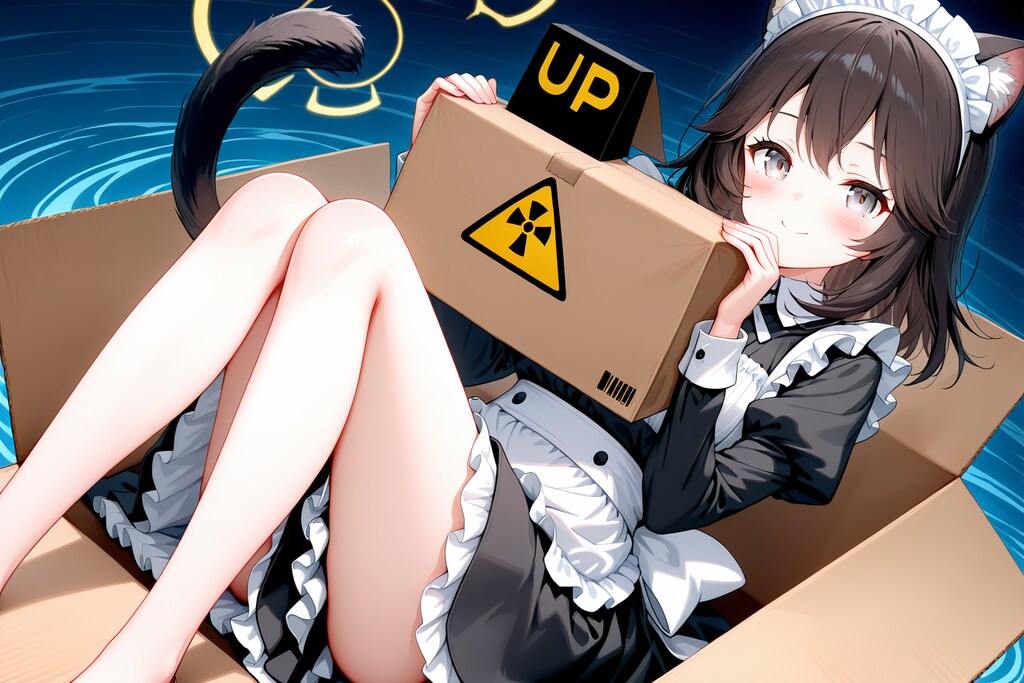 昨日助けて頂いたシュレディンガーの猫です