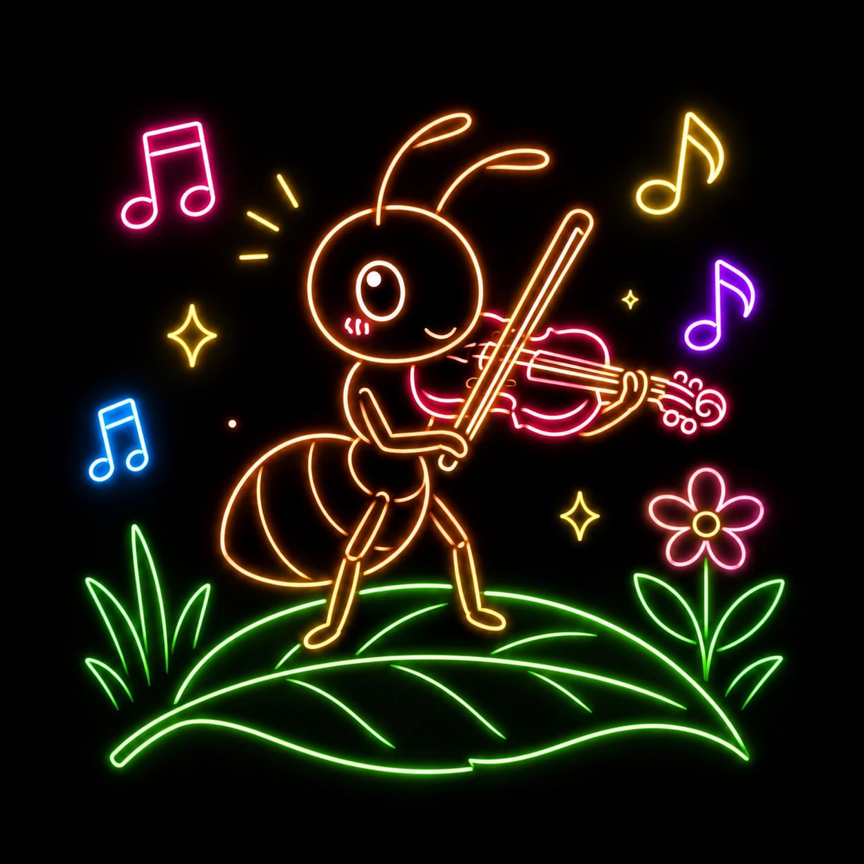 きょうのネオンサイン
