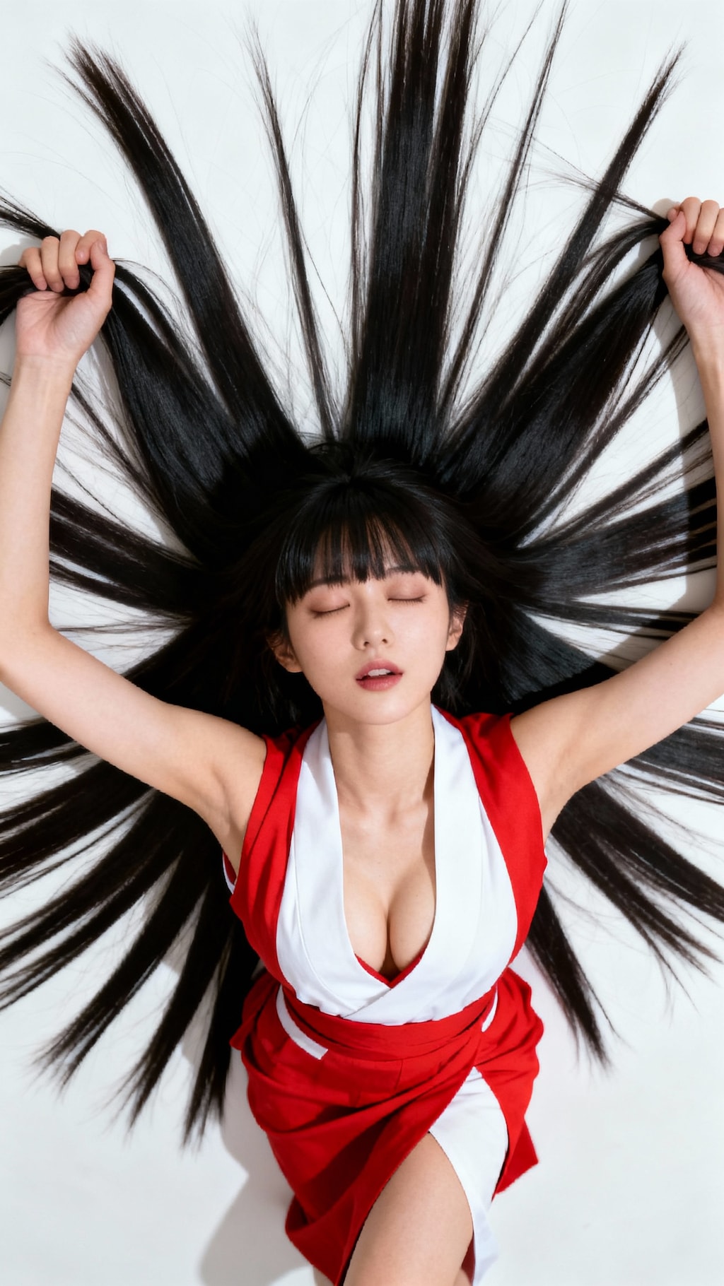 ロングヘア美女