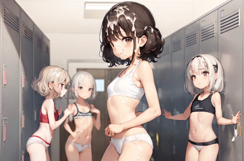 時間を止めてぶっかけ2