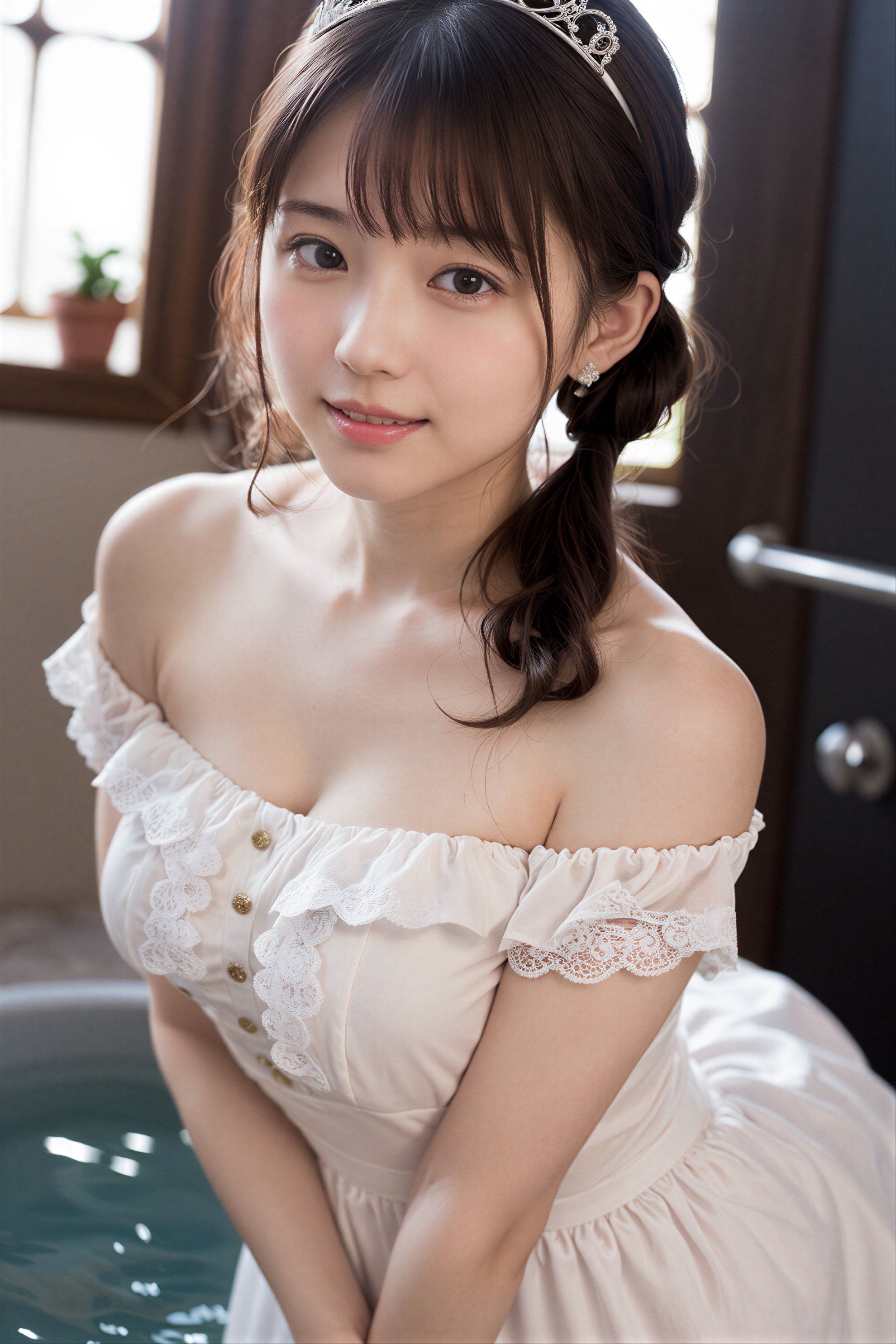 入浴前のお姫様