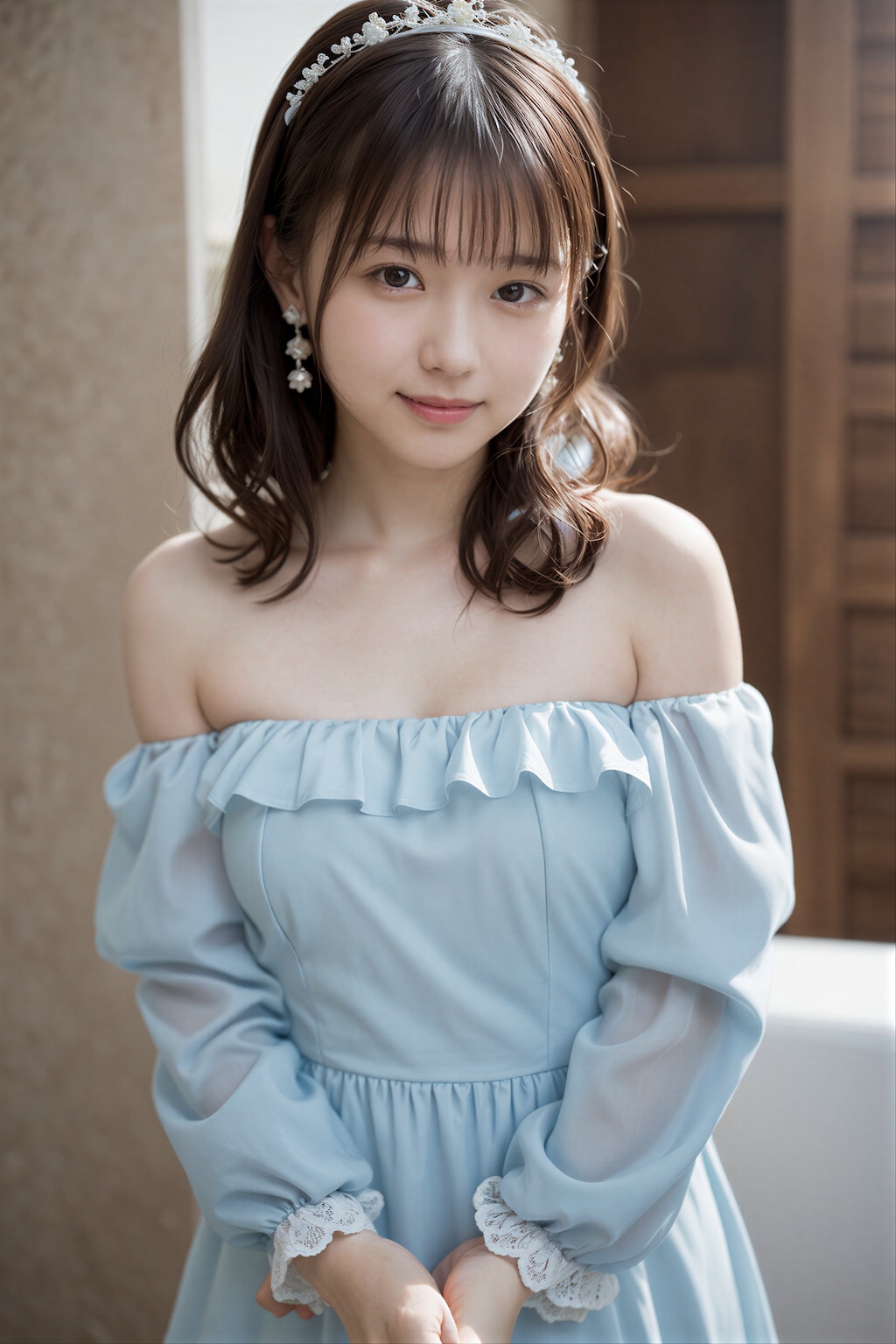 入浴前のお姫様
