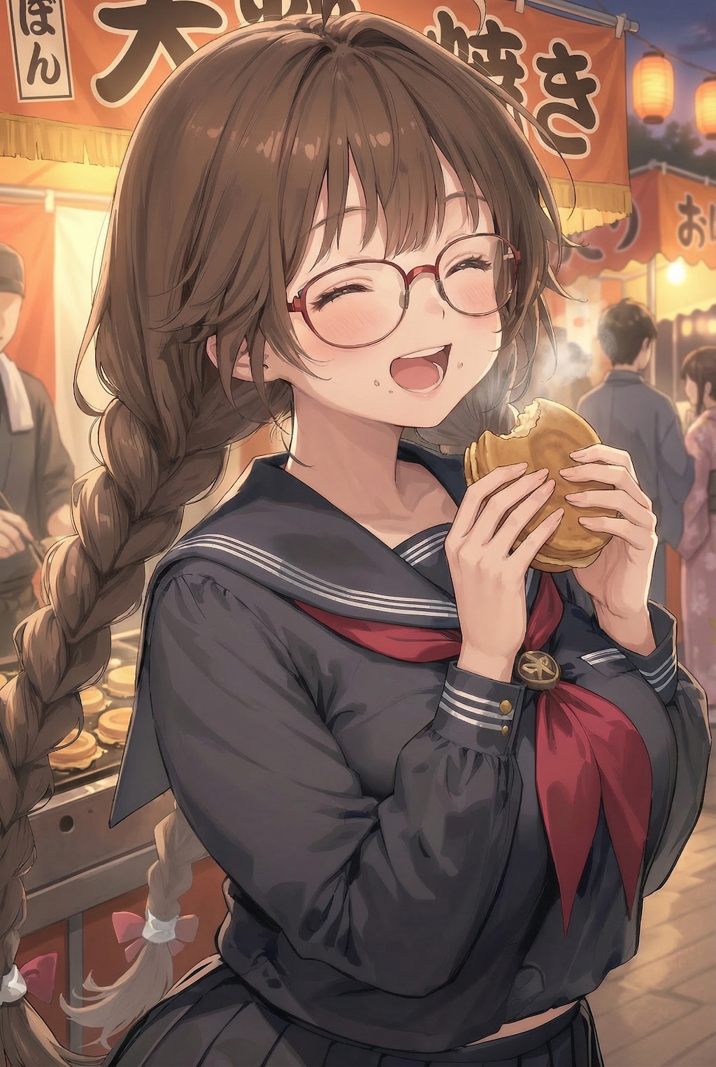 すみかちゃんは大判焼き派