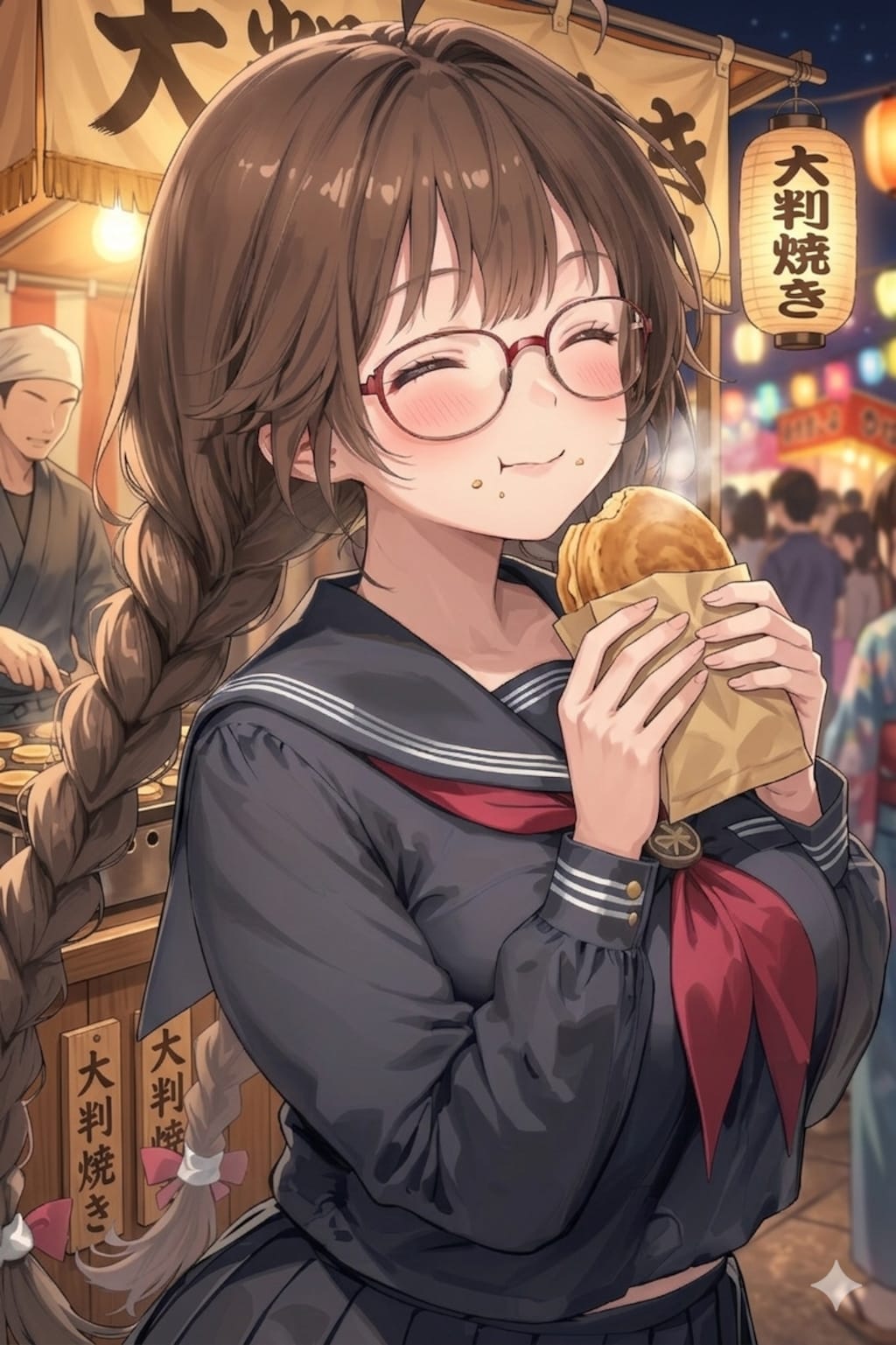 すみかちゃんは大判焼き派