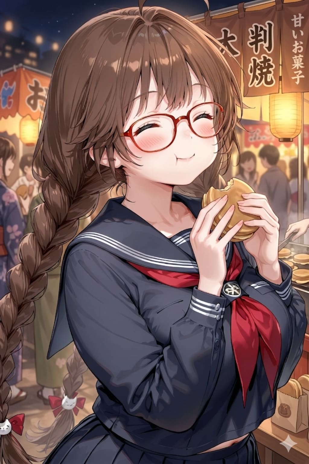 すみかちゃんは大判焼き派