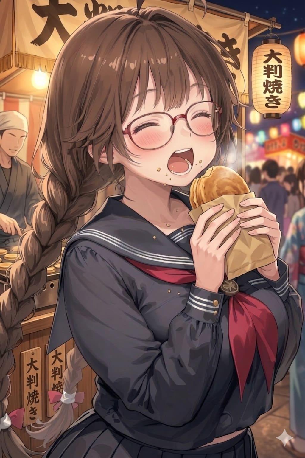 すみかちゃんは大判焼き派