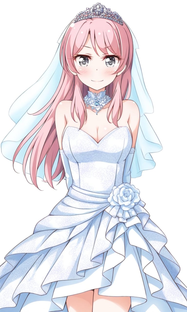 千早愛音 ウエディングドレス | の人気AIイラスト・グラビア