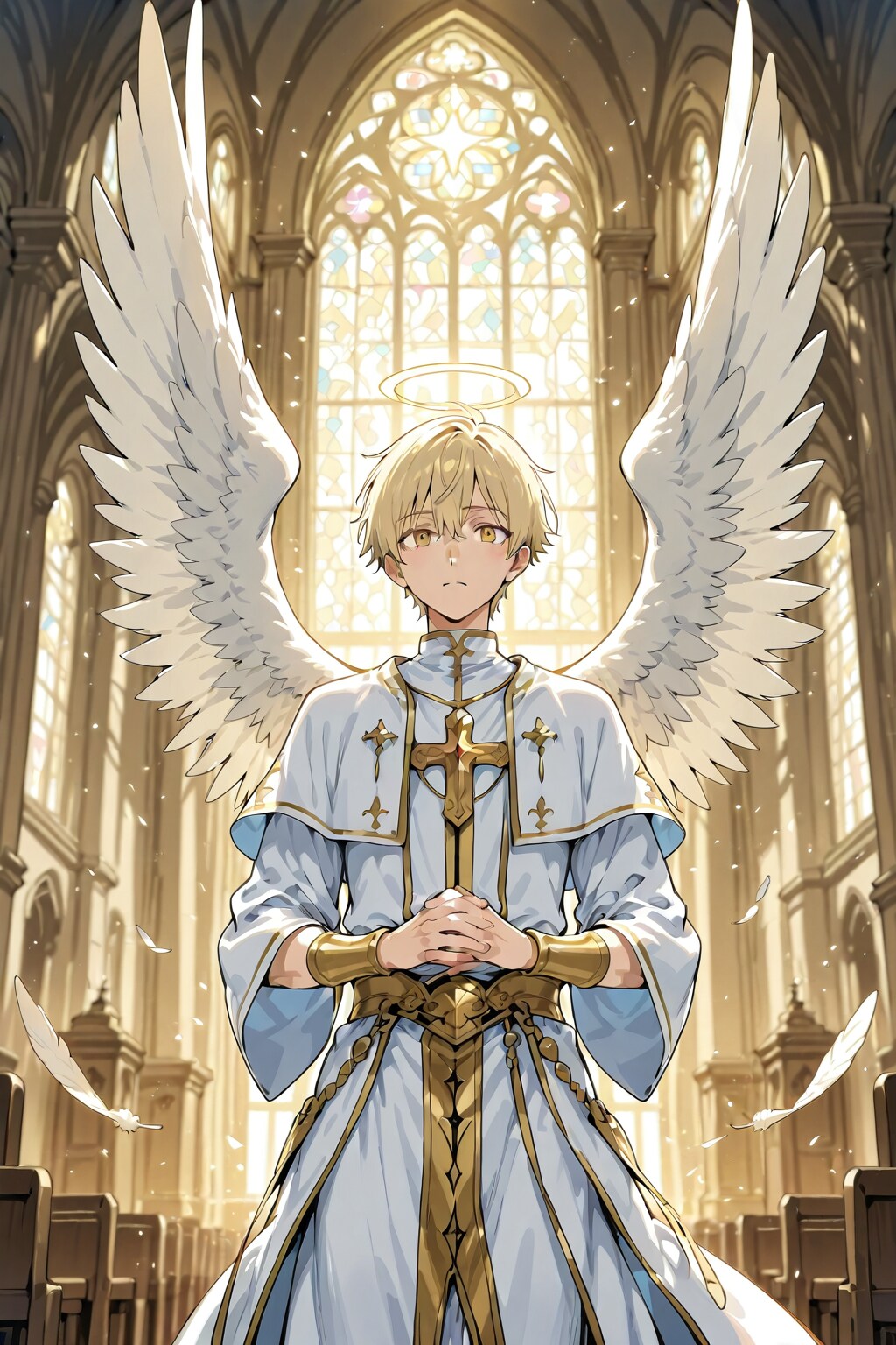 青年の天使 | の人気AIイラスト・グラビア