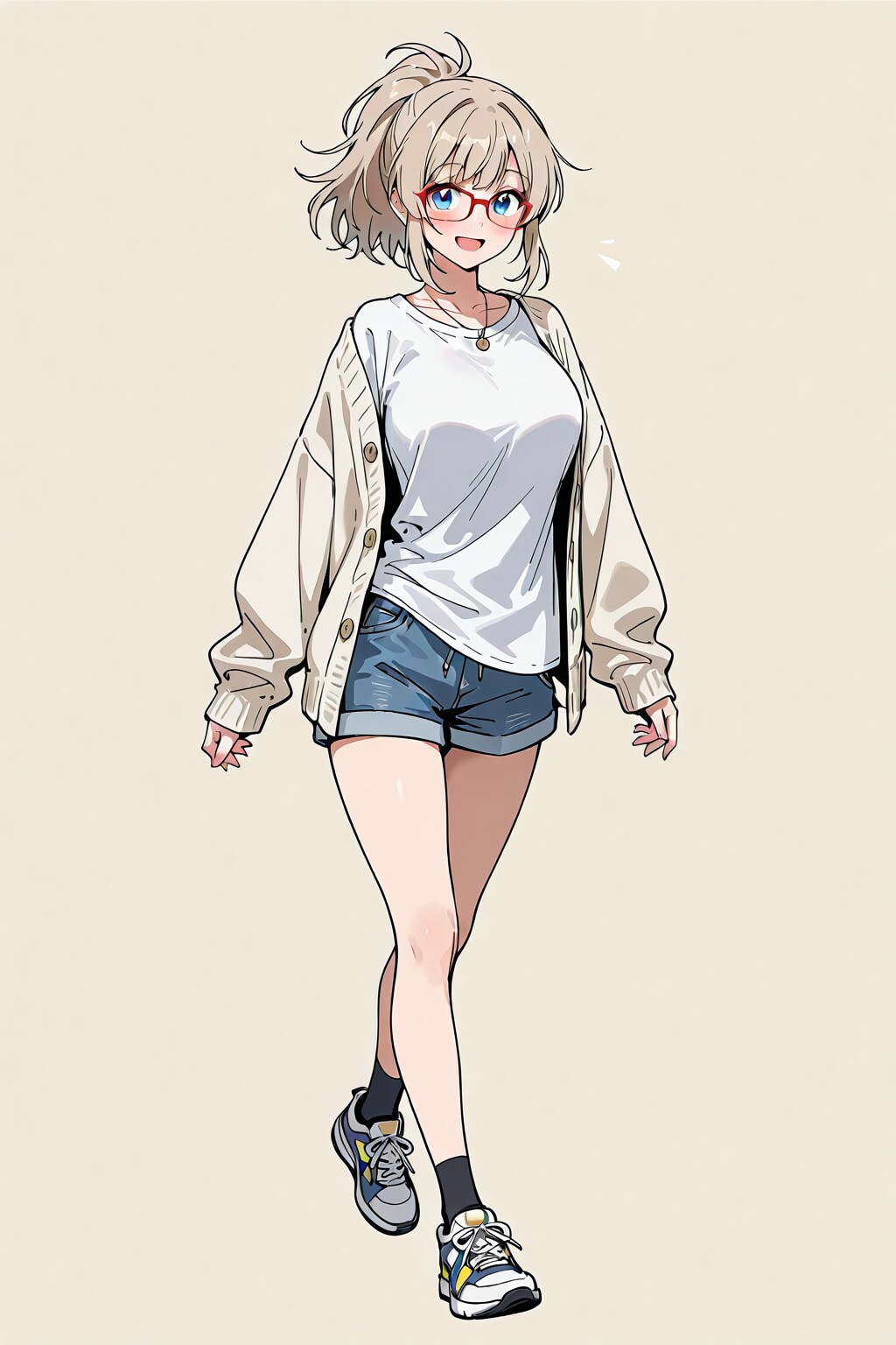 スタッフちゃんの足元2