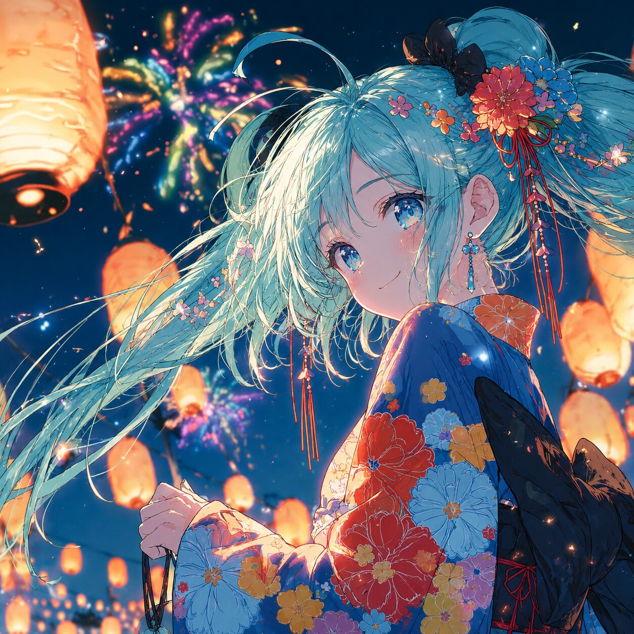 花火 | の人気AIイラスト・グラビア