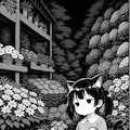 花屋でバイトする猫子 8枚目