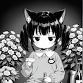 花屋でバイトする猫子 10枚目