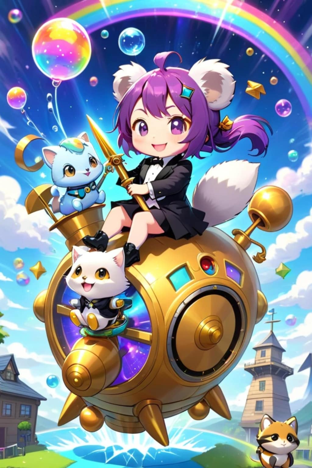 タイムマシンとコアラ娘ちゃん