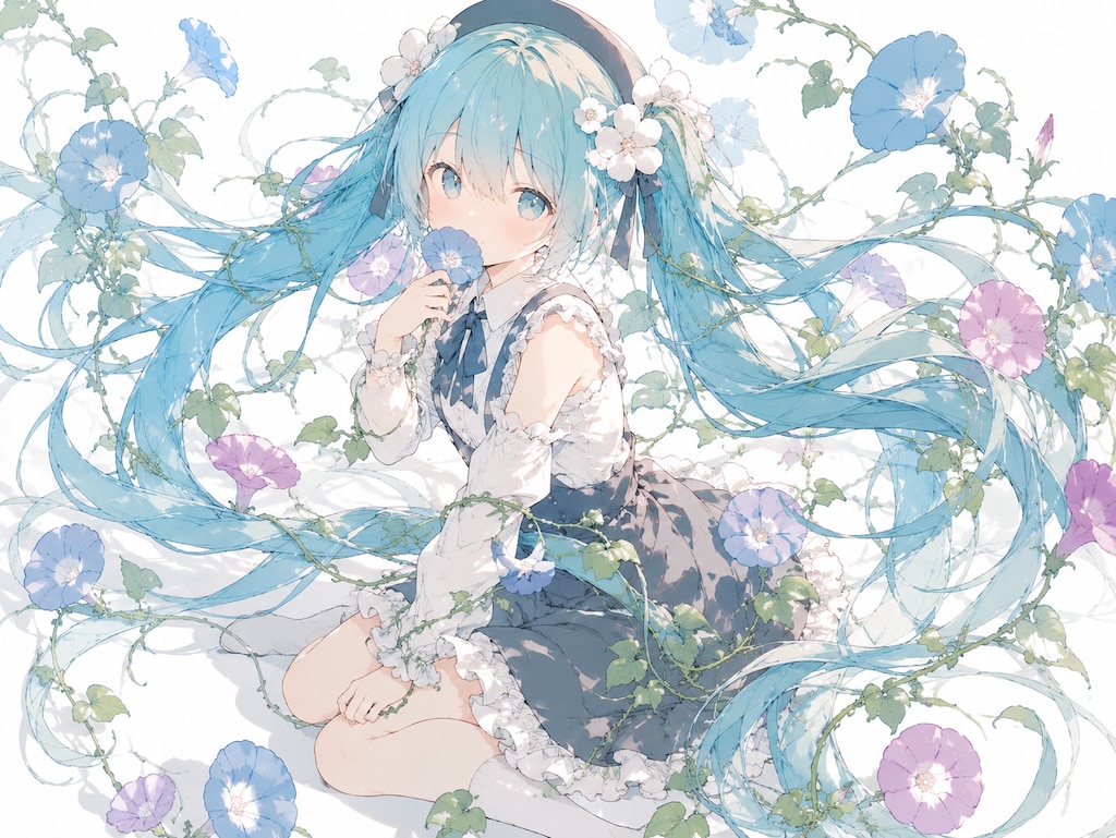 アサガオとミク