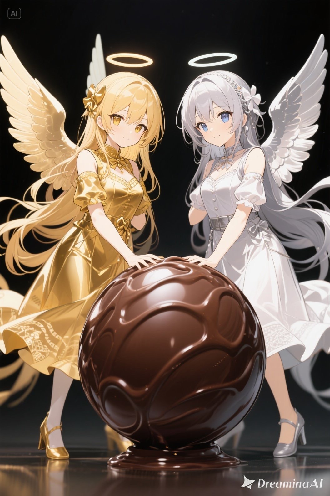 金と銀のエンゼル534 | の人気AIイラスト・グラビア