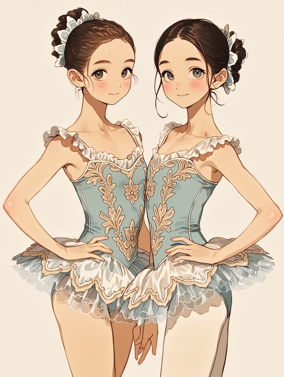 レオタード少女280 | の人気AIイラスト・グラビア