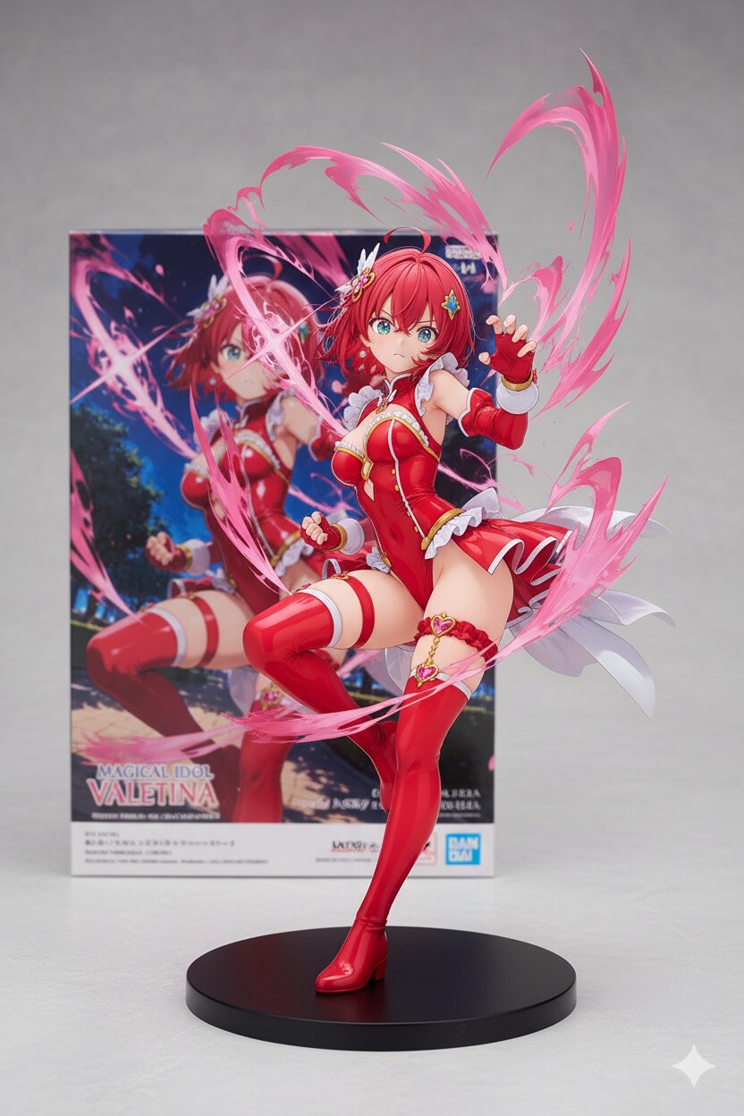 レオタード魔法少女フィギュア化✨