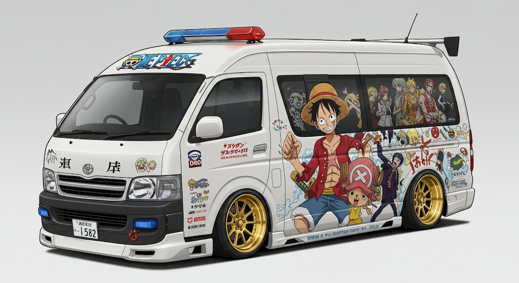 ワンピースハイエース