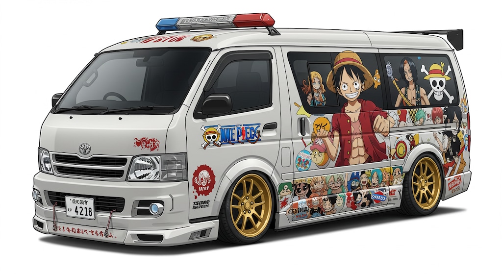 ワンピースハイエース