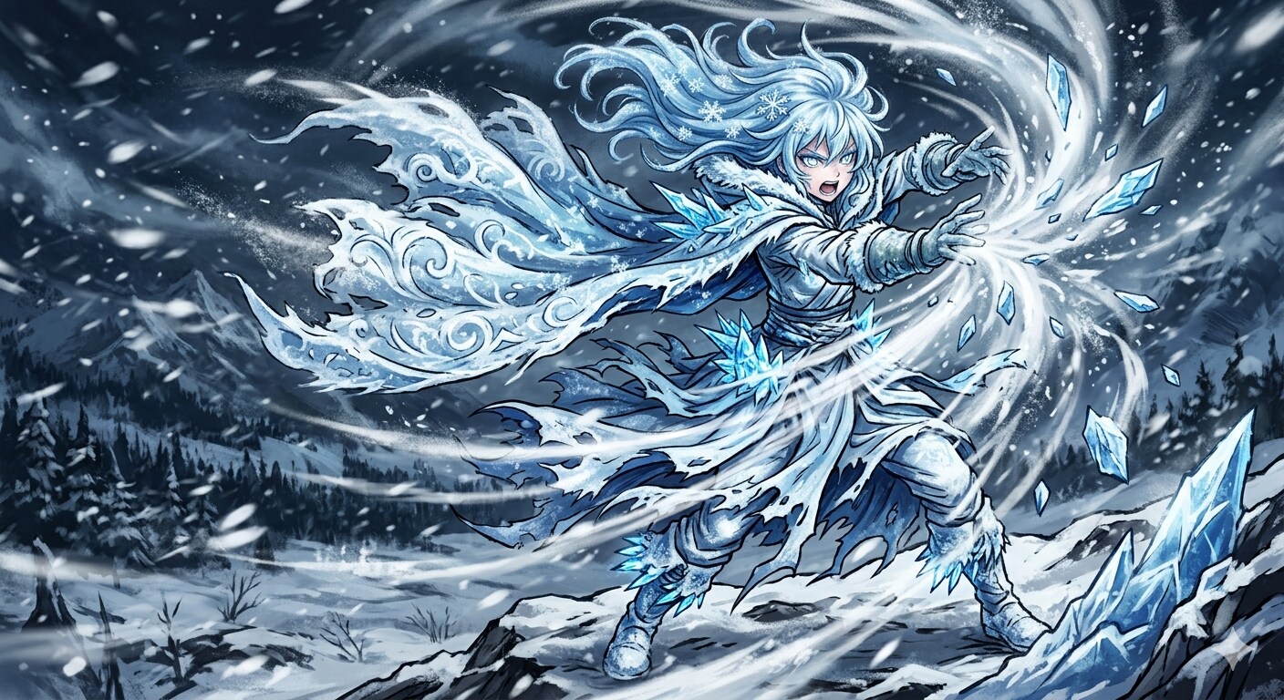 猛吹雪のの擬人化