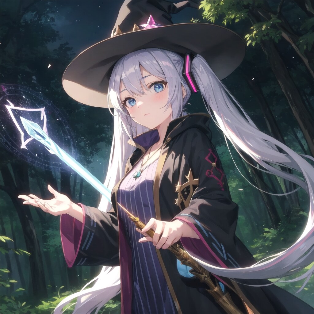 魔法使い | の人気AIイラスト・グラビア