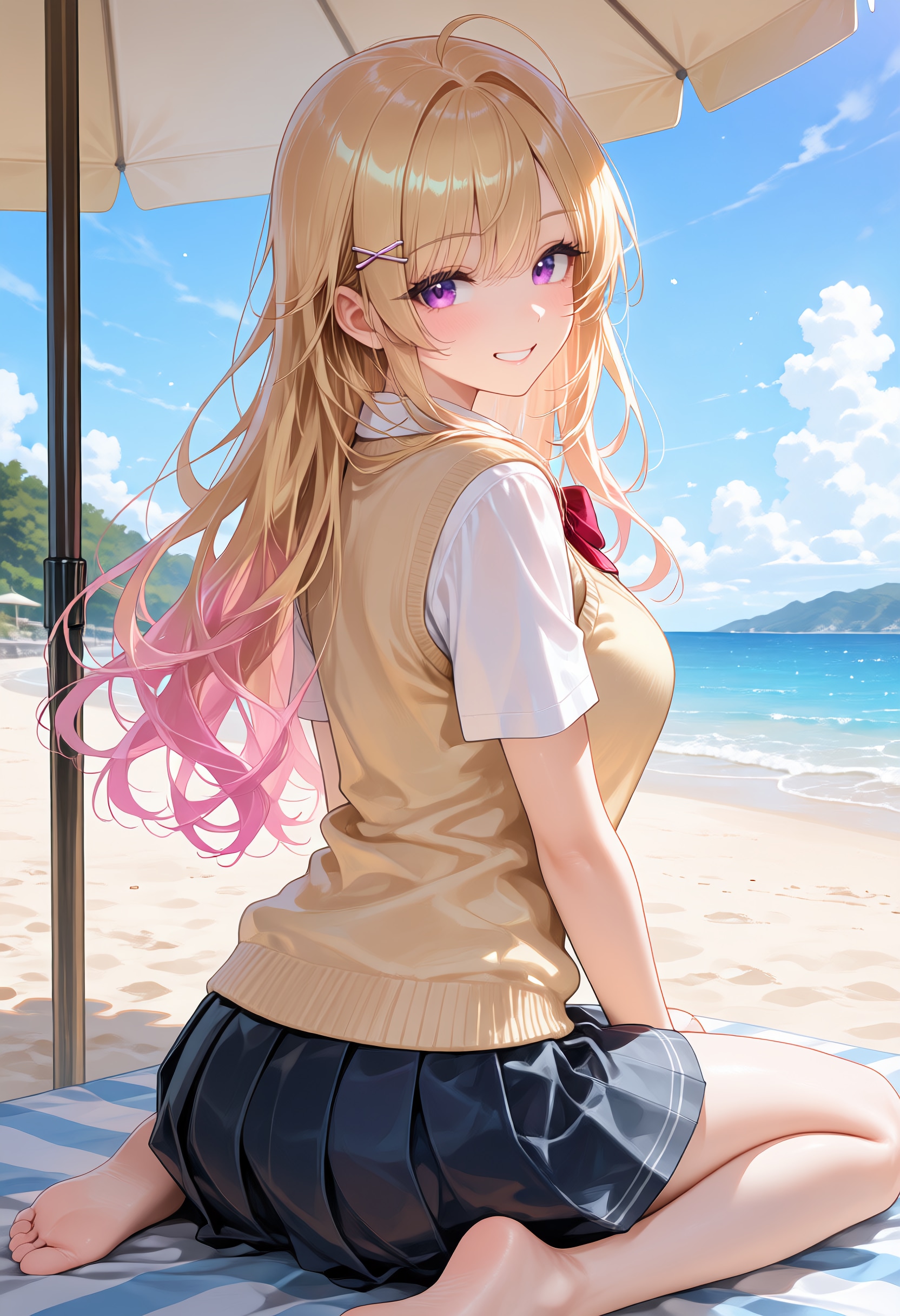 サボって海！ | の人気AIイラスト・グラビア