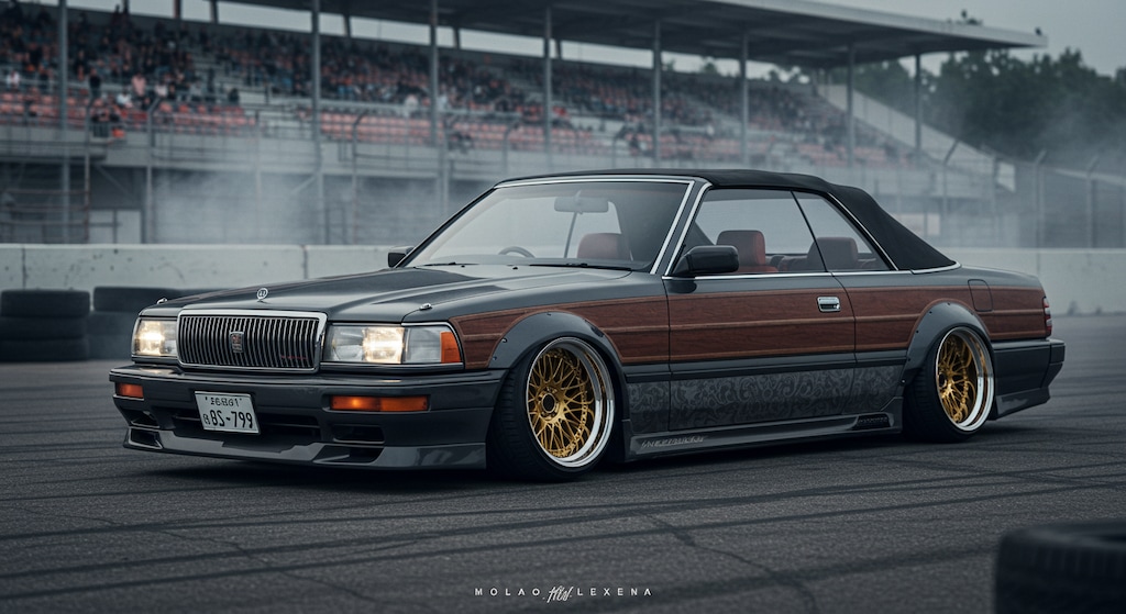 クラウンクーペのドリ車