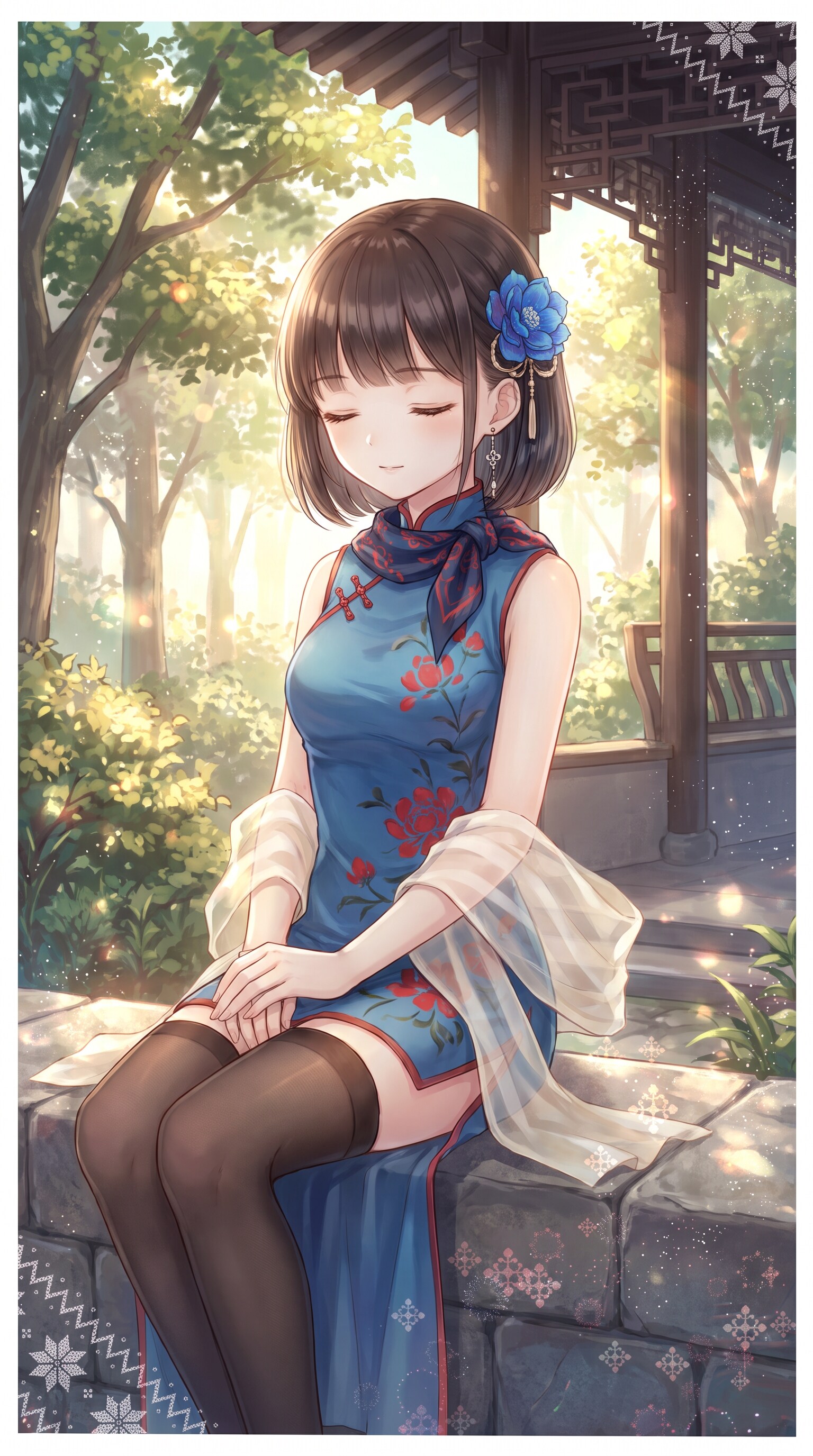 碧影花夢 | の人気AIイラスト・グラビア