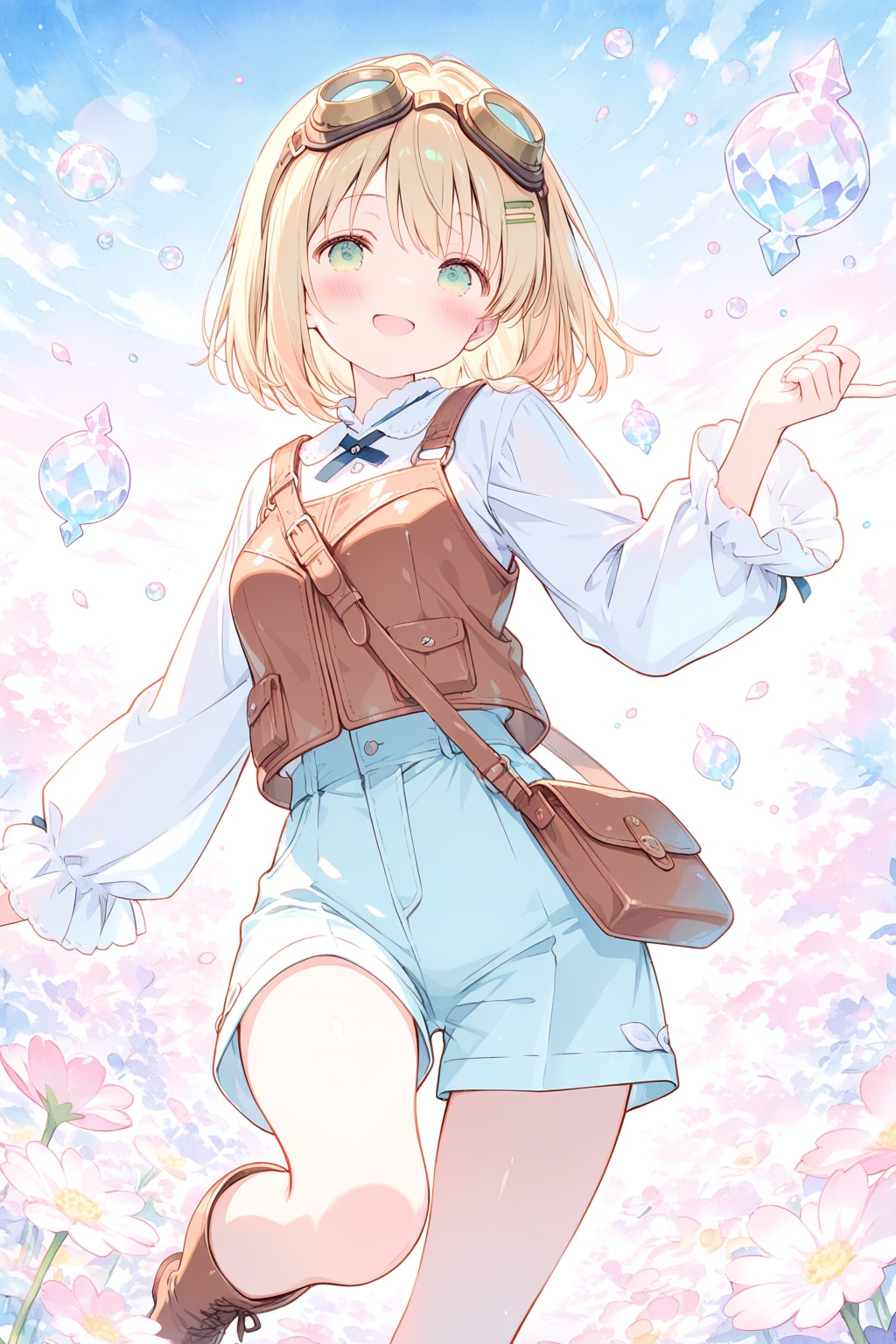 ファンタジー郵便配達員の千鶴ちゃん | の人気AIイラスト・グラビア