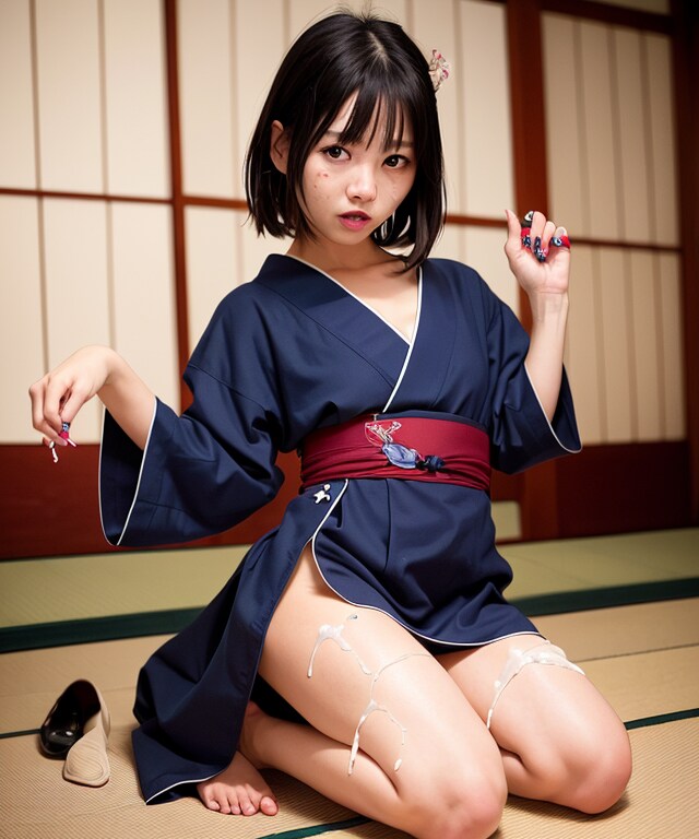 太ももにぶっかけ