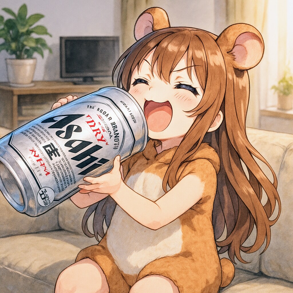 (歌詞あり)ハムスターな小さな女の子(過去作再作成)