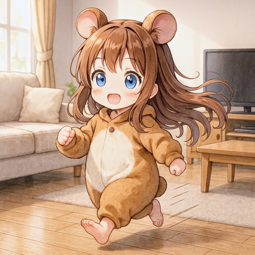 (歌詞あり)ハムスターな小さな女の子(過去作再作成)