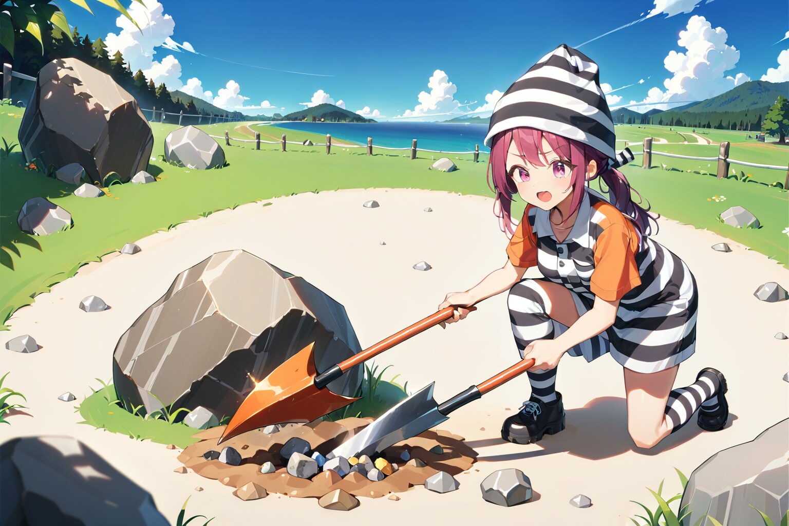 囚われ旅行から逃亡中？ | の人気AIイラスト・グラビア
