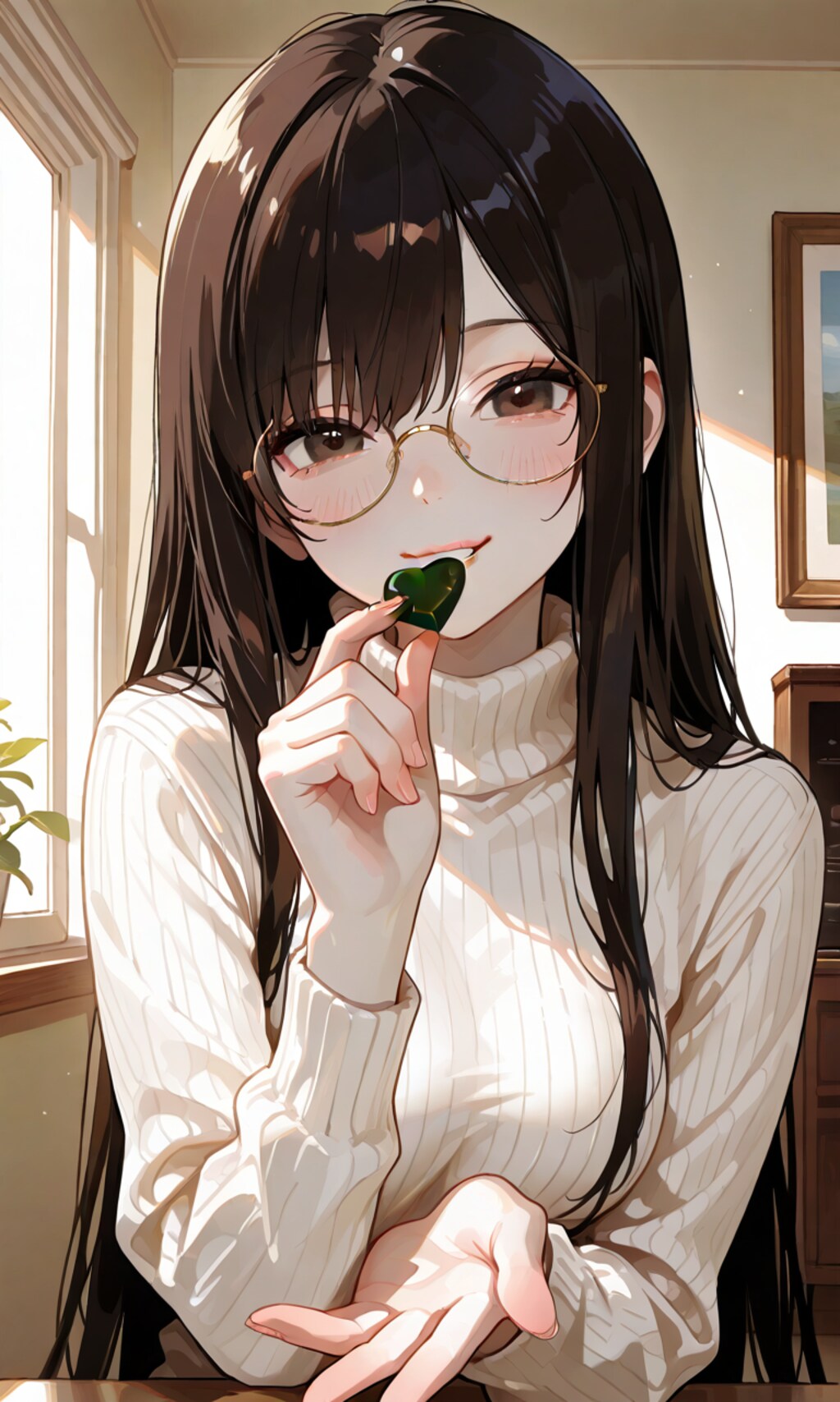 はい、チョコよ