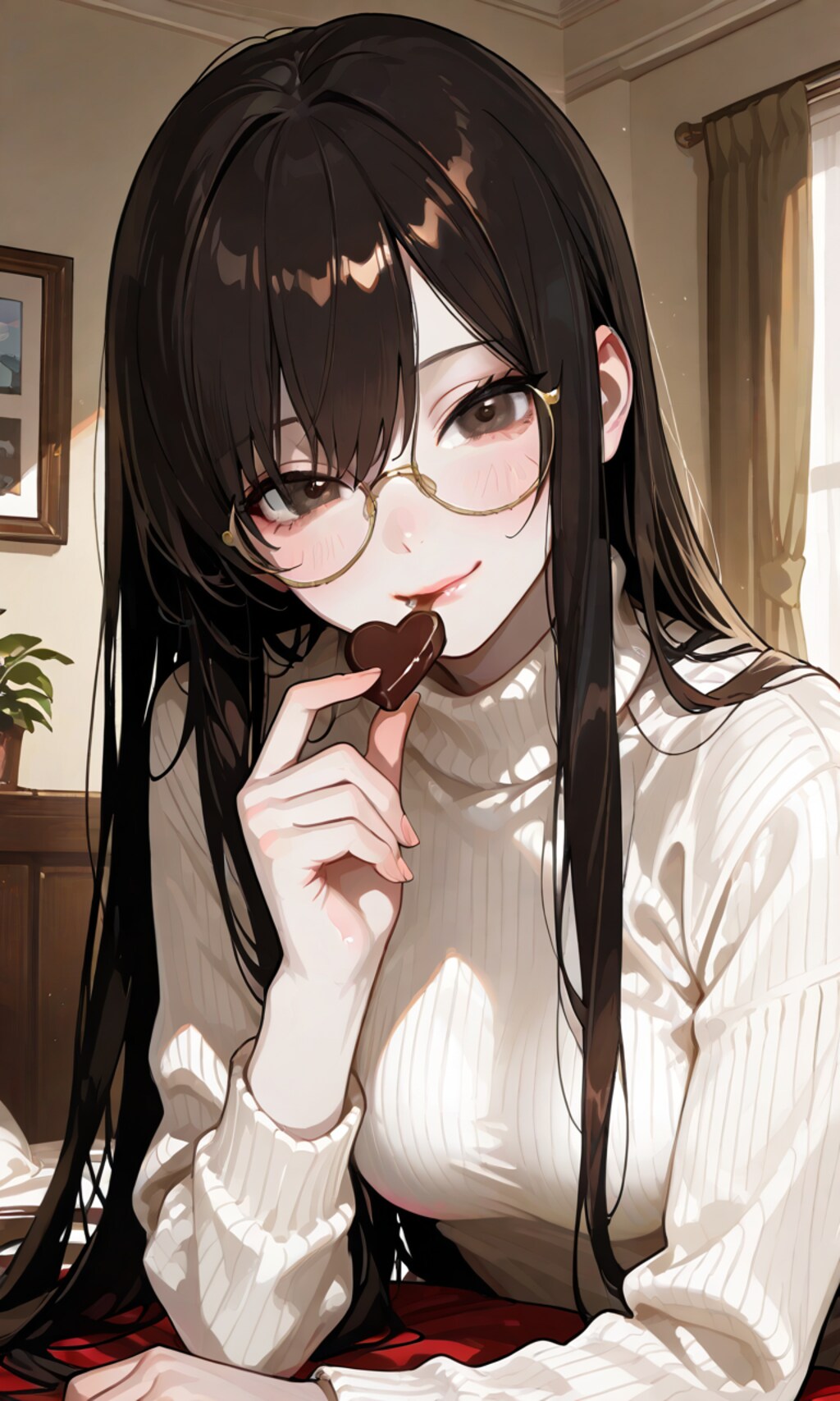 はい、チョコよ