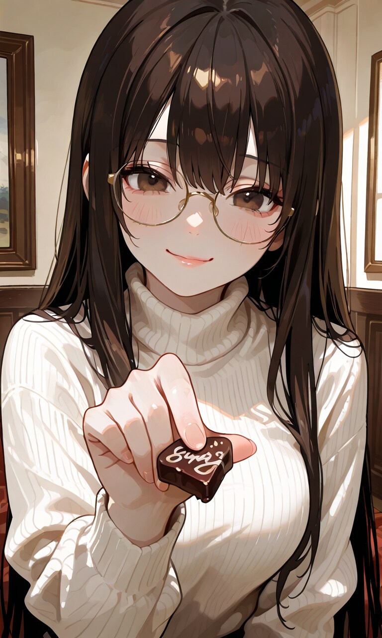 はい、チョコよ | の人気AIイラスト・グラビア