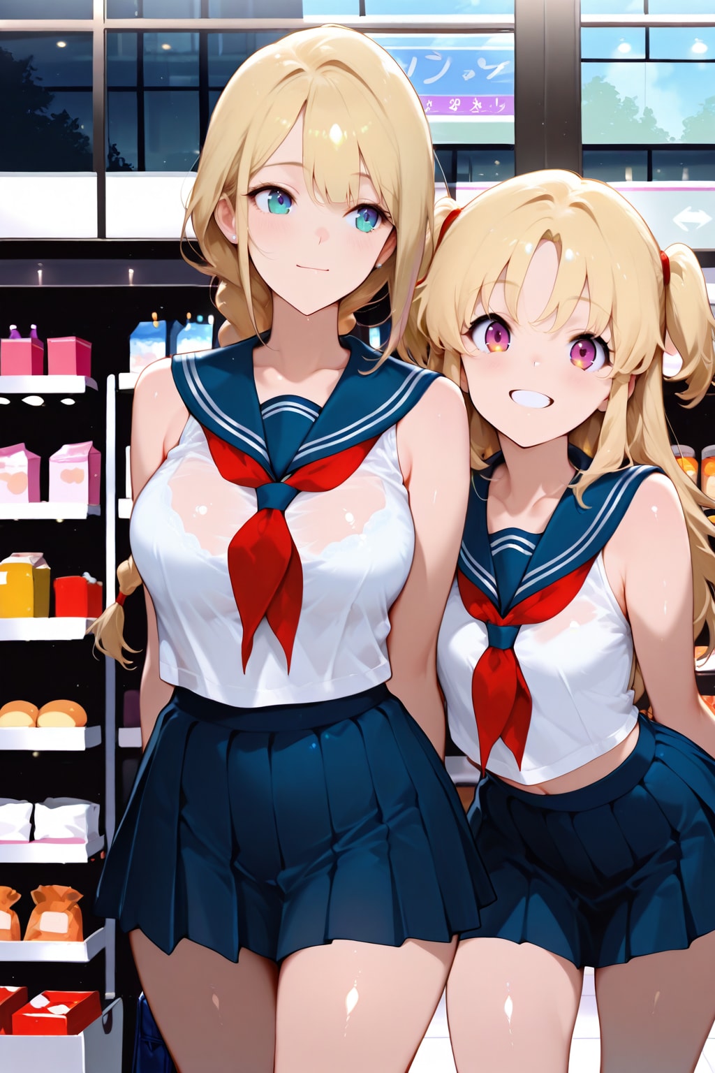 スリーブレスセーラー