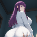 尻揉みセックス　フェルン 2枚目