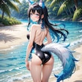 ケモみみ水着 4枚目