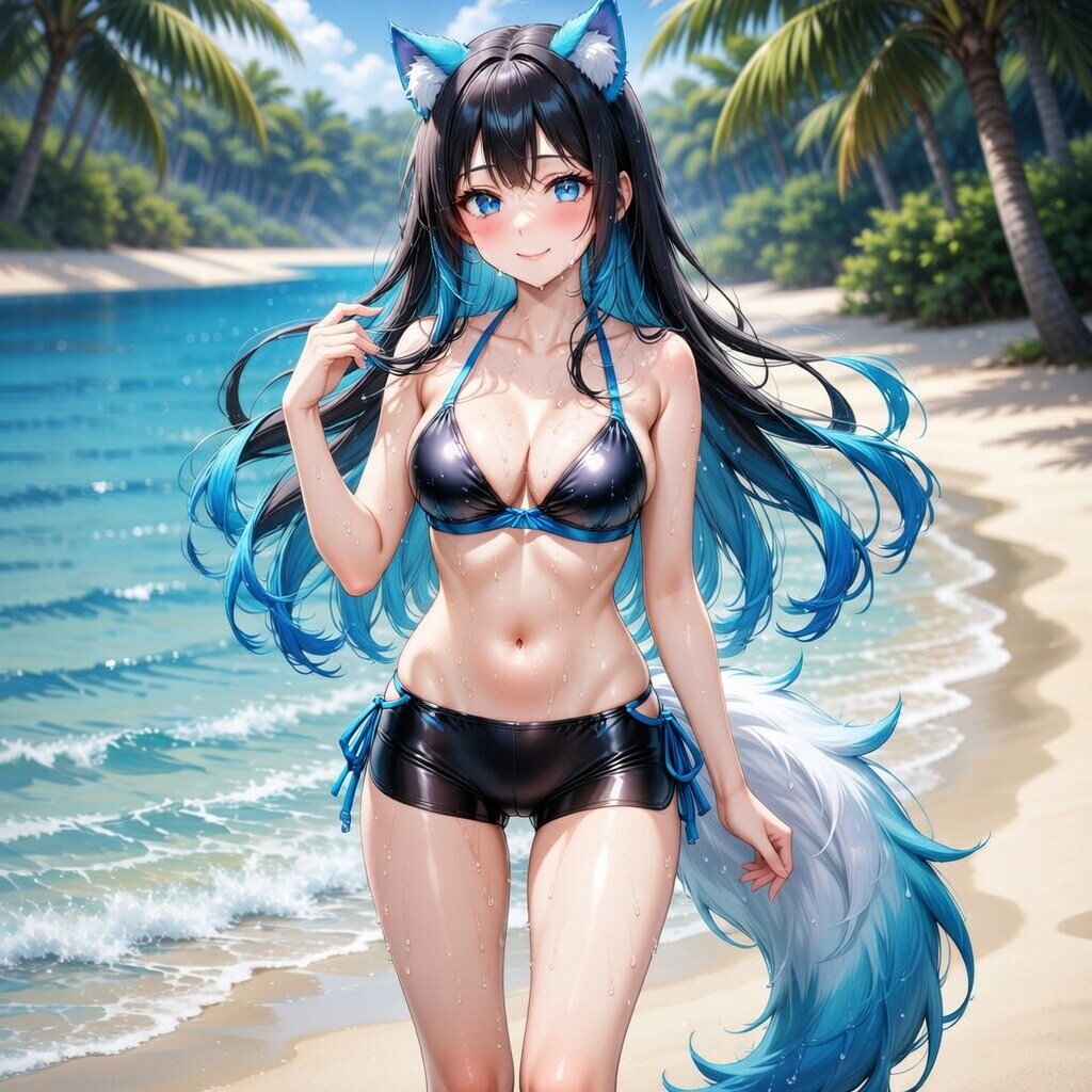 ケモみみ水着