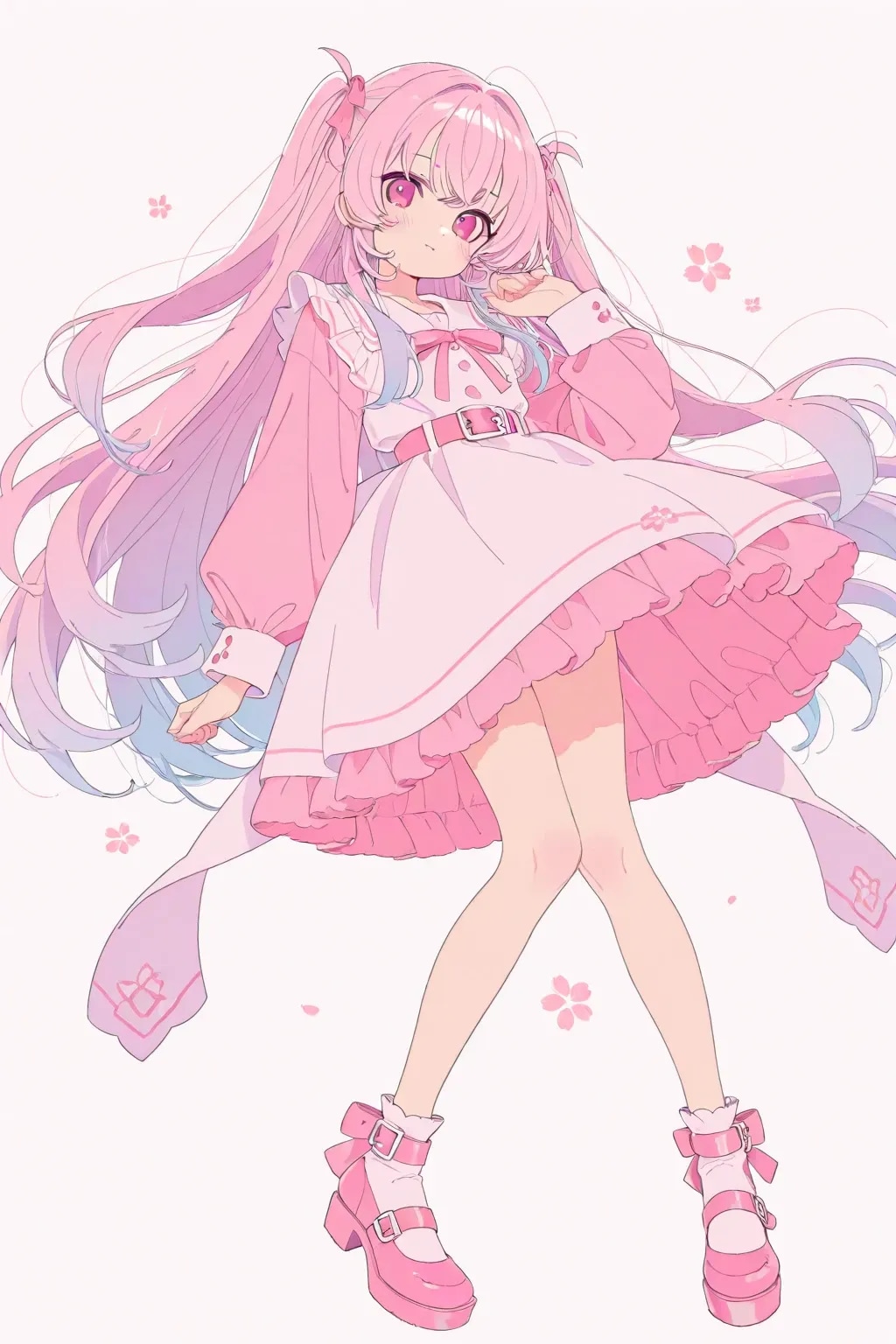 ガーリーピンクちゃん《SeaArt》