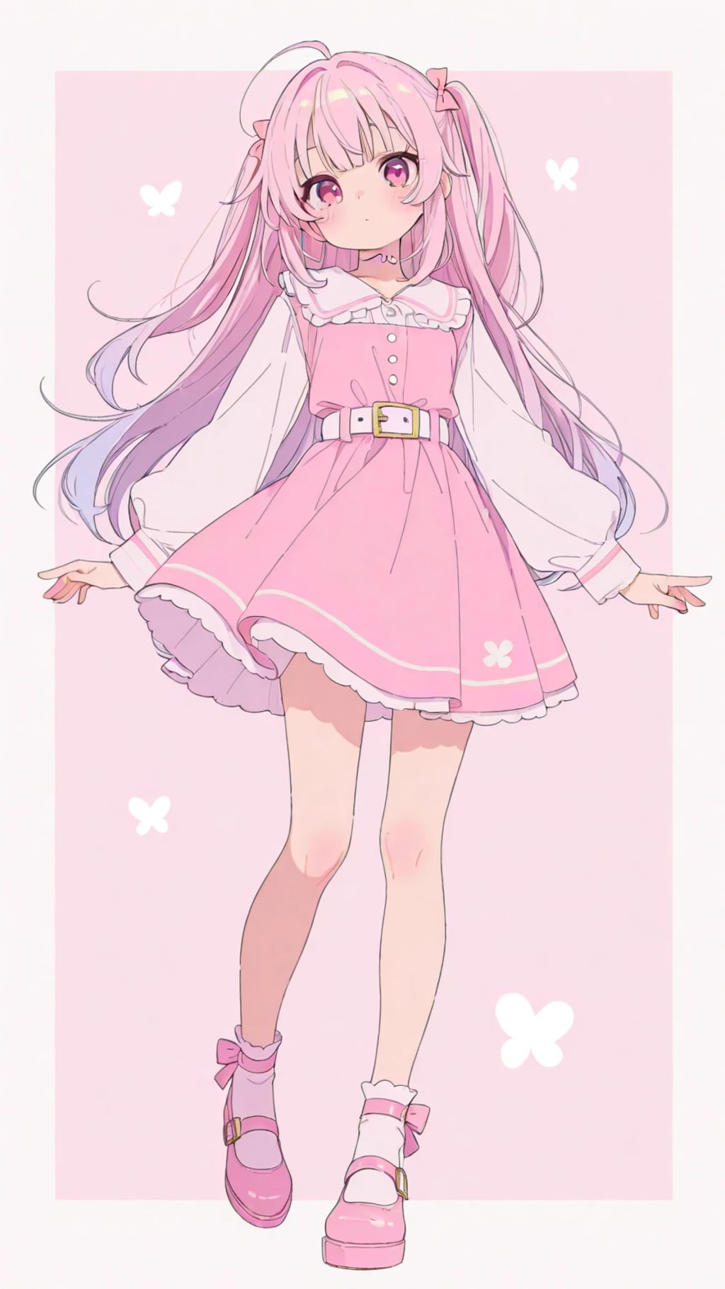 ガーリーピンクちゃん《SeaArt》